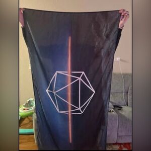 ODESZA Design Black Tapestry